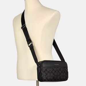 Graham Crossbody In Signature Canvas Bag